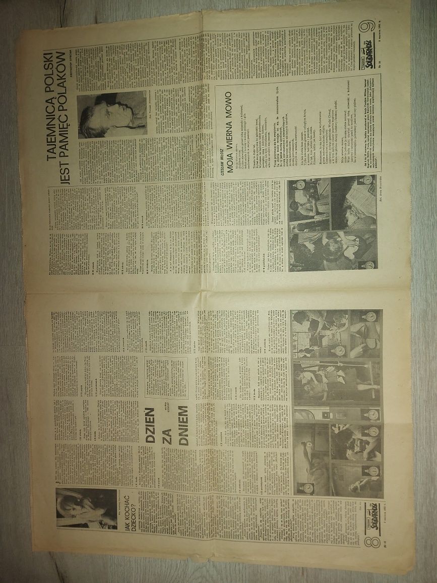 Antyk stara gazeta tygodnik Solidarność 10 ,1981 rok