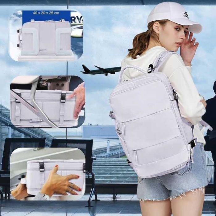 Plecak Bagaż Podręczny do Samolotu 40x20x25 Wizzair Rayanair Kabinowy