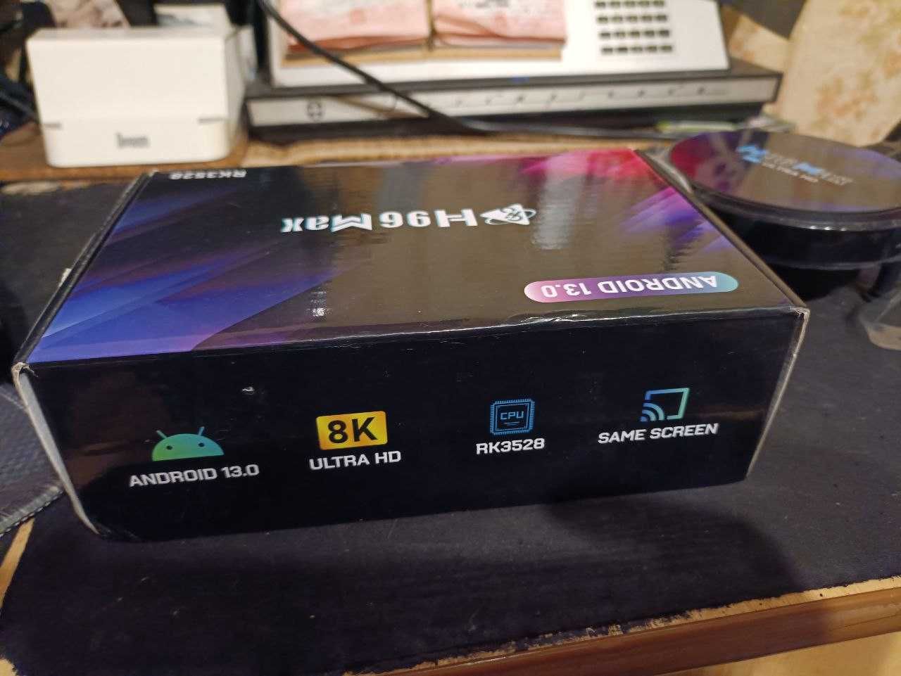 Медіаприставка H96Max RK3528 Smart TV Box Android 13 4/64 GB