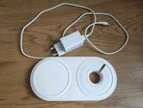 Baseus Planet 2w1 - ładowarka indukcyjna z miejscem na apple watcha
