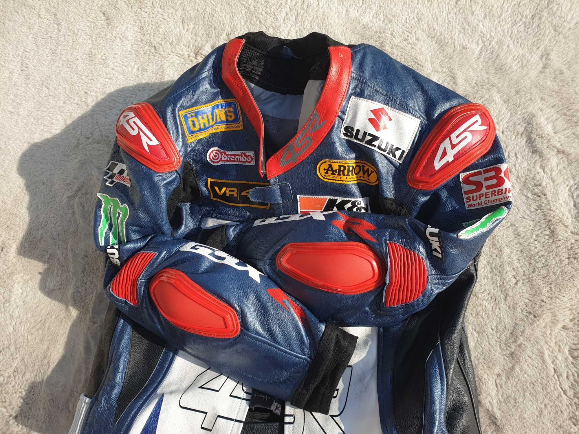 Suzuki Gsx-r Gsxr kombinezon motocyklowy rozm 54 / 52 eur L XL
