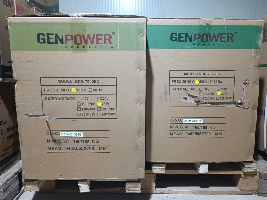 Генератор дизельний GBG 7000EC Gen Power