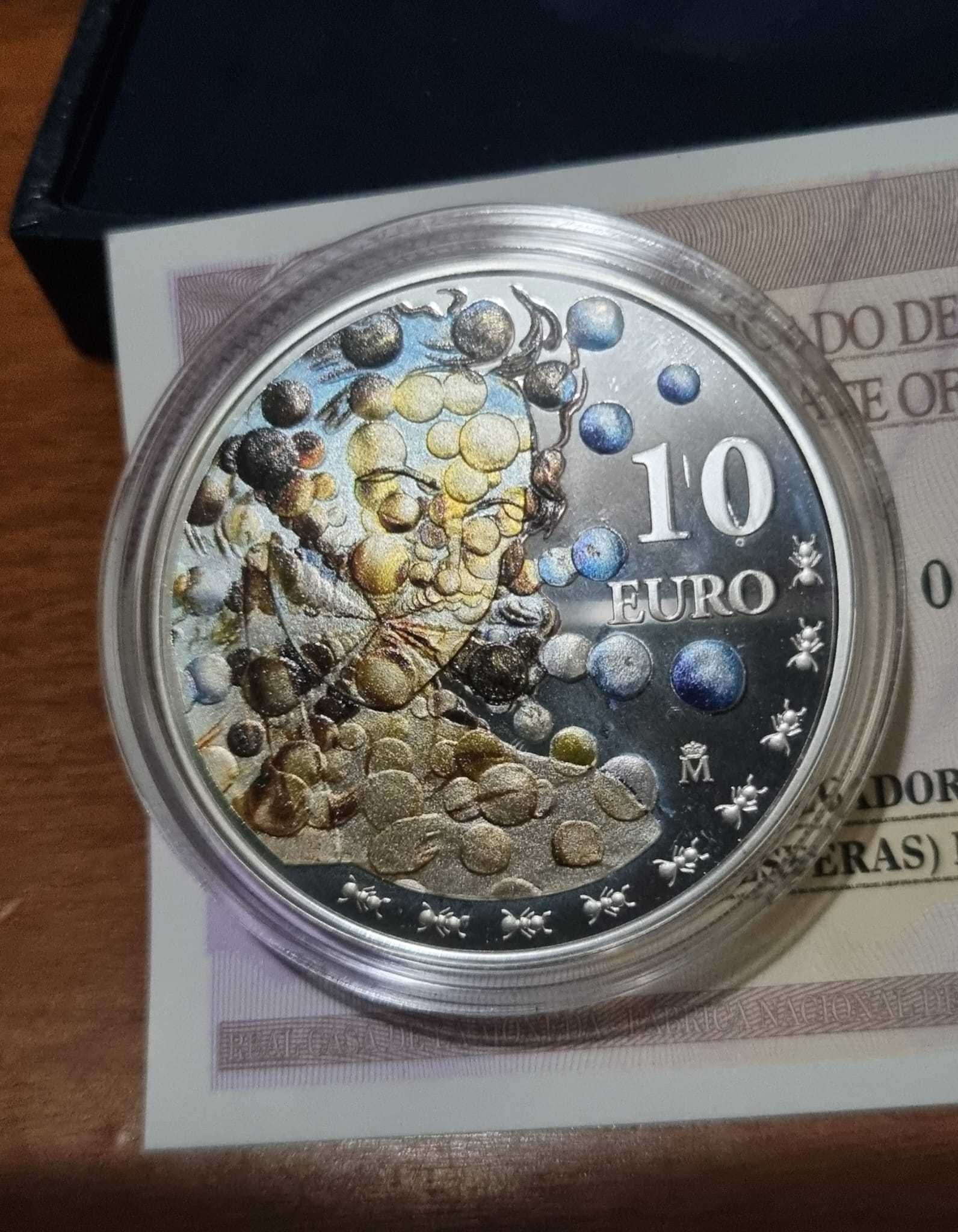 Salvador Dali - Prata Proof 10€