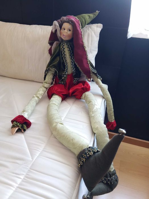 Elfo de Natal 1 metro, a corda (musical)