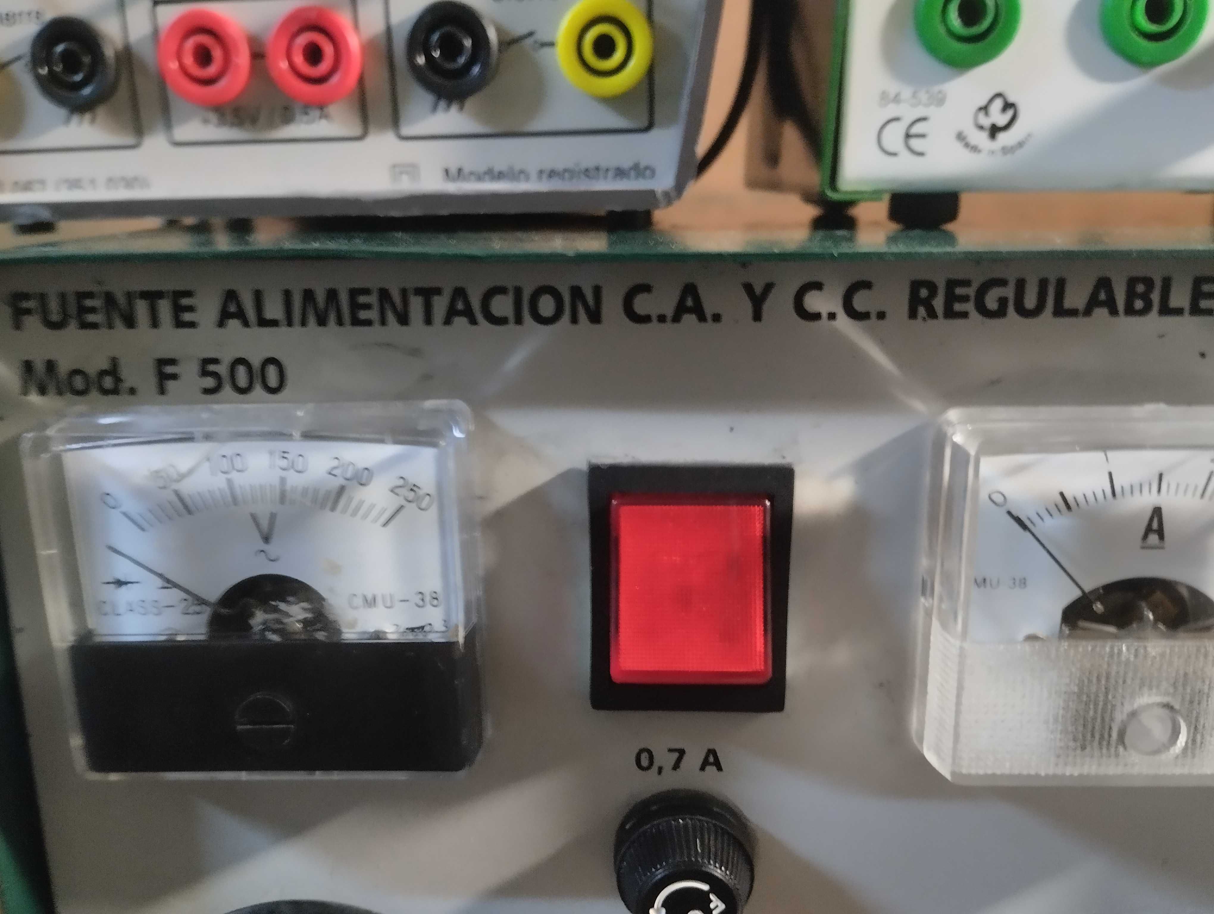 Fontes de alimentação reguláveis