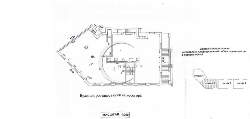 Оренда комерційного приміщення Новопечерские Липки 234м2 Верхогляда 16