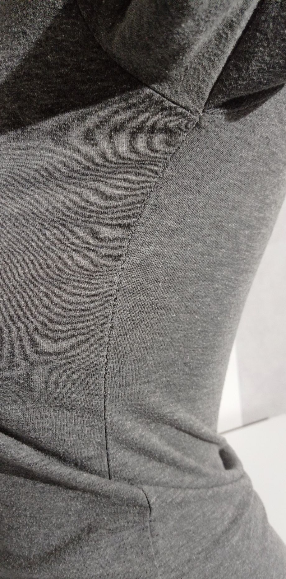 Bluzka szara na długi rękaw S Butik