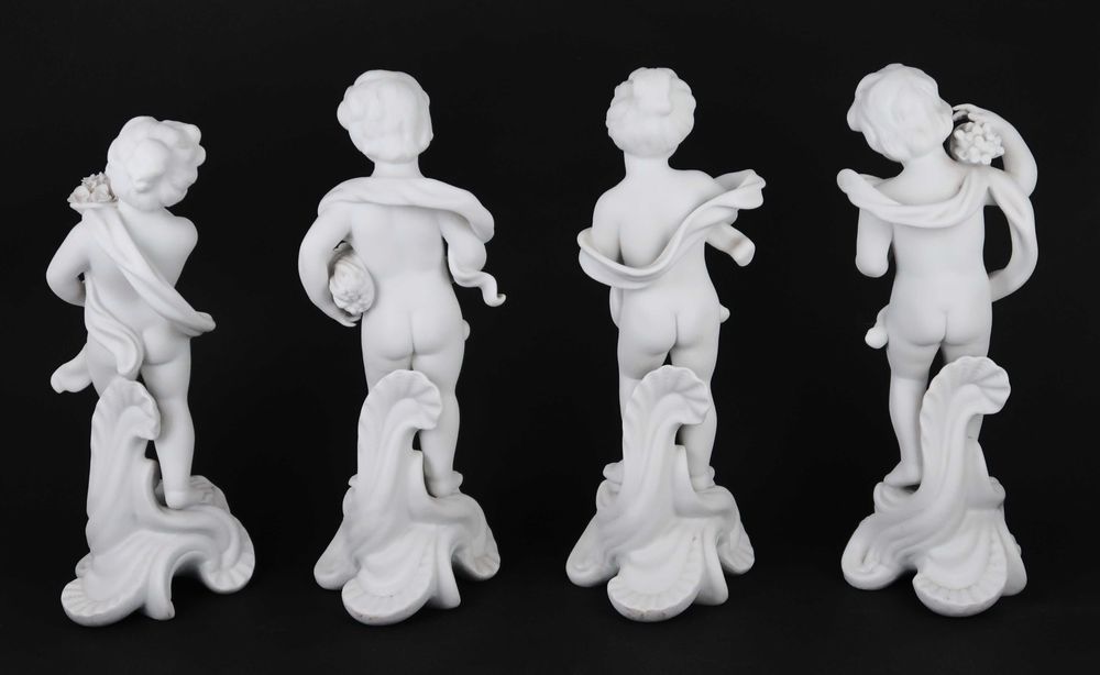 4 Estações - Figuras em Biscuit Vista Alegre