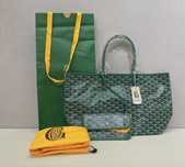 Torba torebka Goyard Paris Saint-Louis PM niebieska