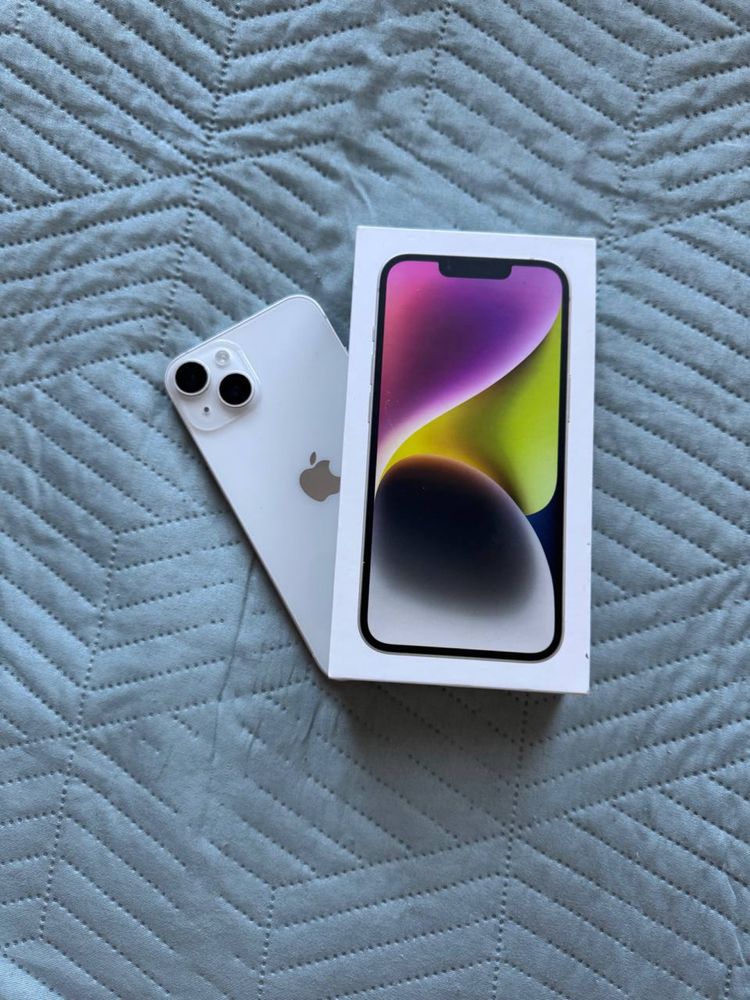 Sprzedam iPhone 14 128GB White – bardzo dobry stan