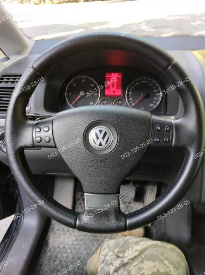 VW Golf 5 Passat B6 Jetta Tiguan Caddy Оплетка чехол на руль Б6 Пассат