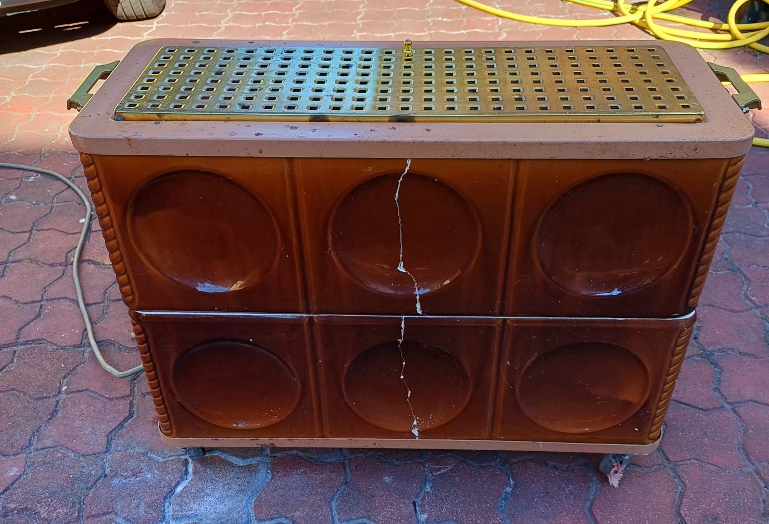 Piecyk kaflowy elektryczny ozdobny 220v.