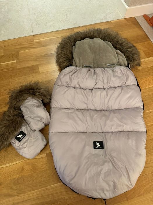 Śpiworek ocieplany do wózka CottonMoose