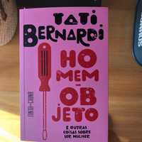 Livro Homem Objecto - Tati Bernardi