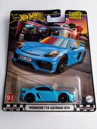 Hot Wheels Premium Porsche 718 CAYMAN GT4