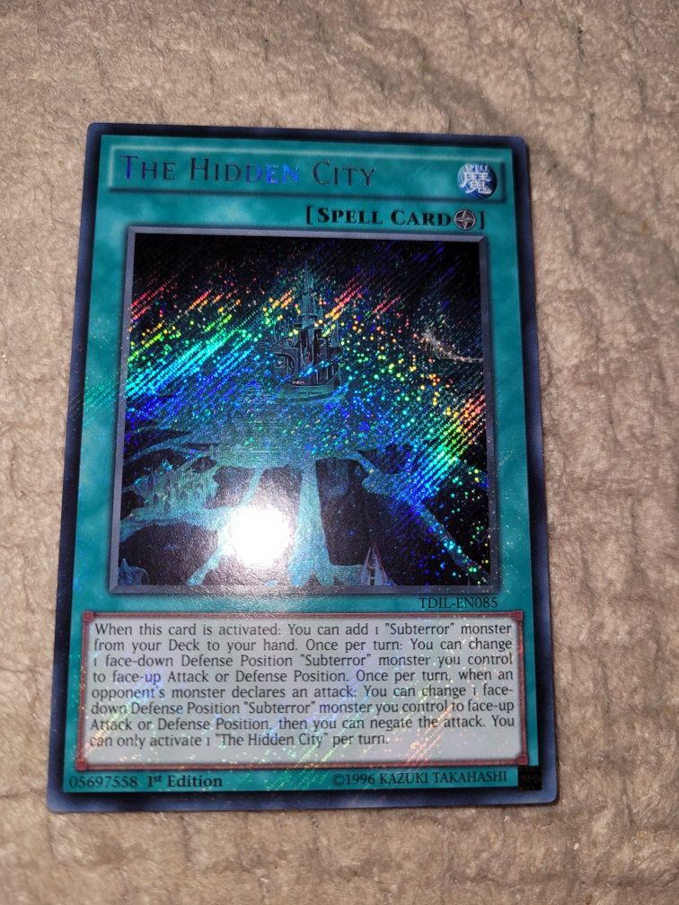 yugioh the hidden city holo rare