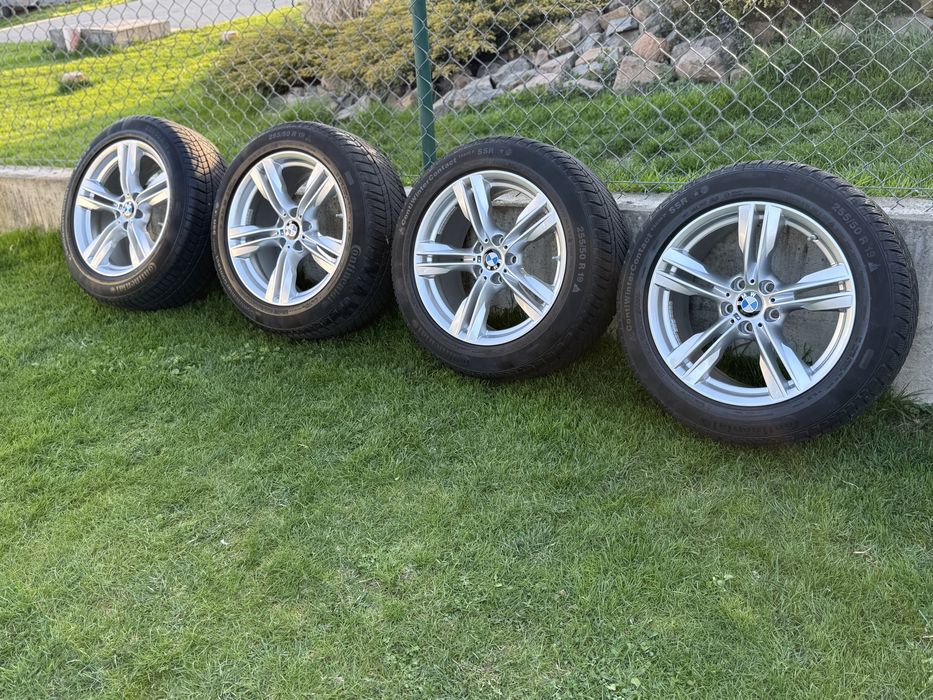 Oryginalne Alufelgi z oponami do BMW X5 f15 19 cali Continental 255/50