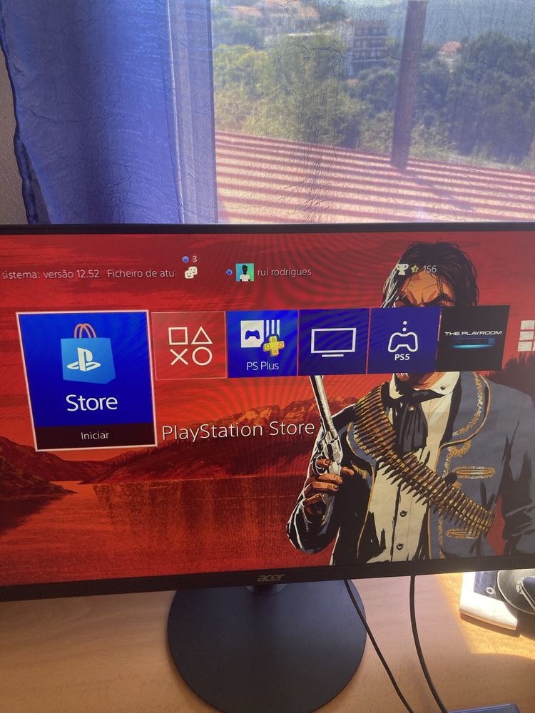 Vendo pack playstation 4 slim 1tb; 10 jogos cd;volante ps 4 e ps3