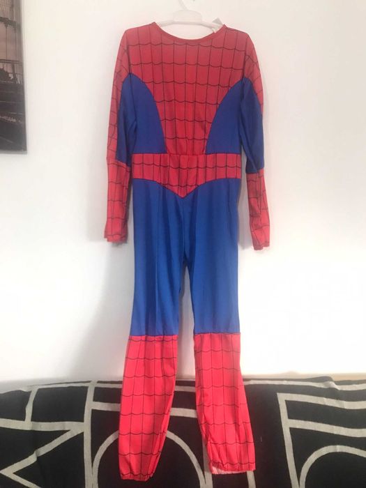 Fatos de carnaval disfarce de Super herói Aranha 11-14 anos