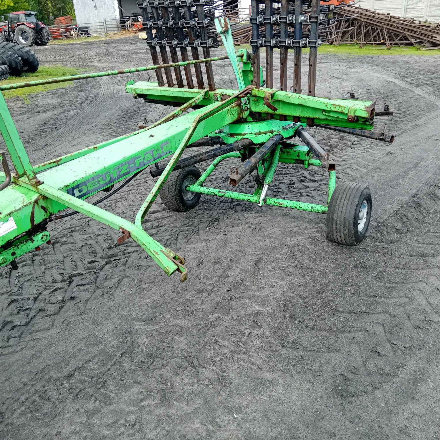Zgrabiarka deutz fahr 4.20szr zamiana