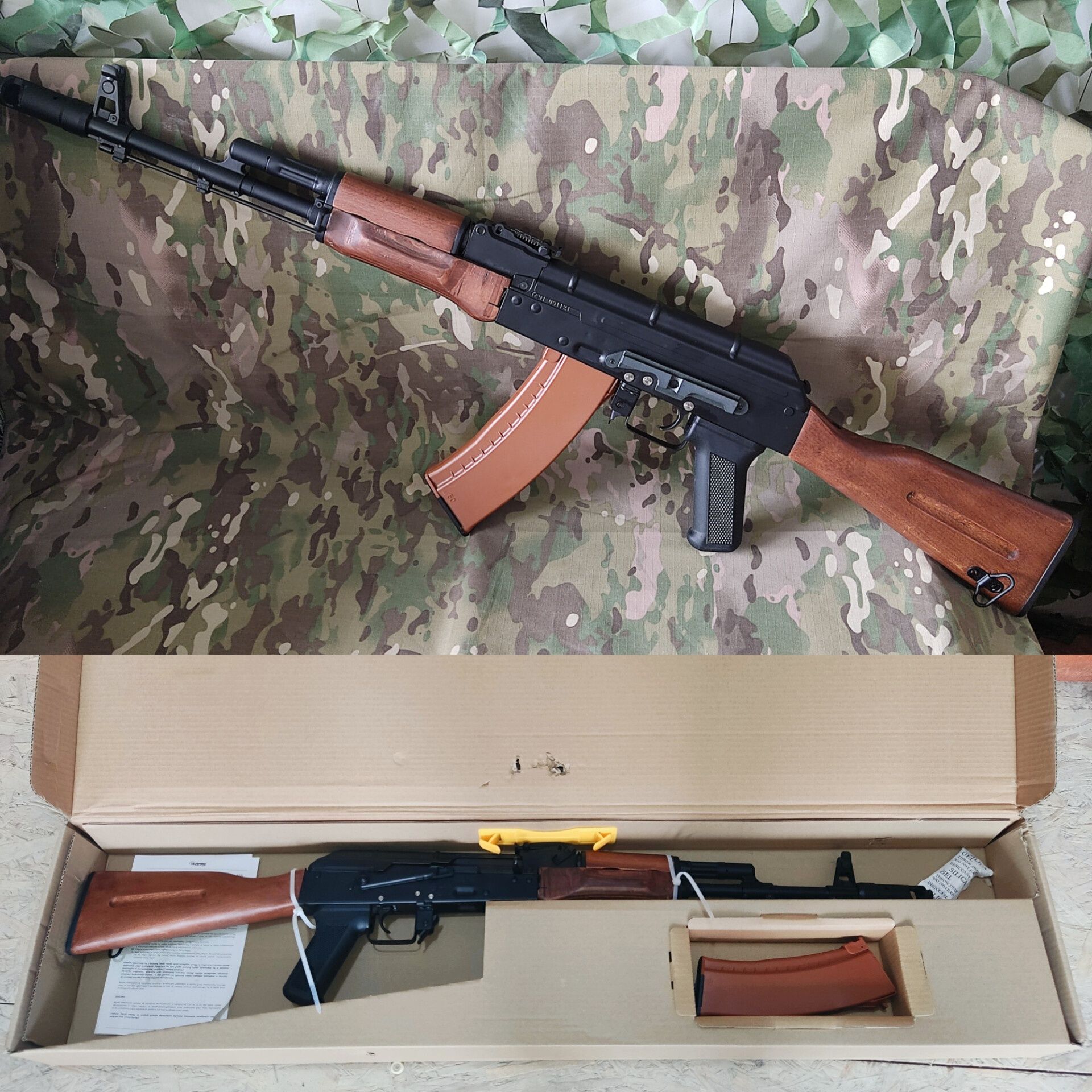 Штурмова гвинтівка AK-74 RK-06B від Double Bell™ — Іграшковий Автомат