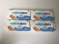 WaterWipes - 4 x 60szt chusteczki nawilżane niemowląt 99,9% wody