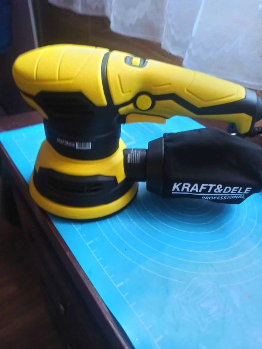 NOWA Szlifierka Oscylacyjna Mimośrodowa Do Drewna Metalu z Regulacją