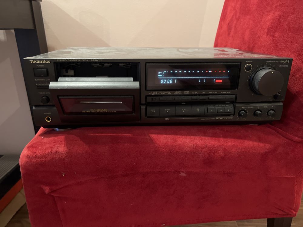 Magnetofon jednokasetowy Technics RS-BX707 unikat