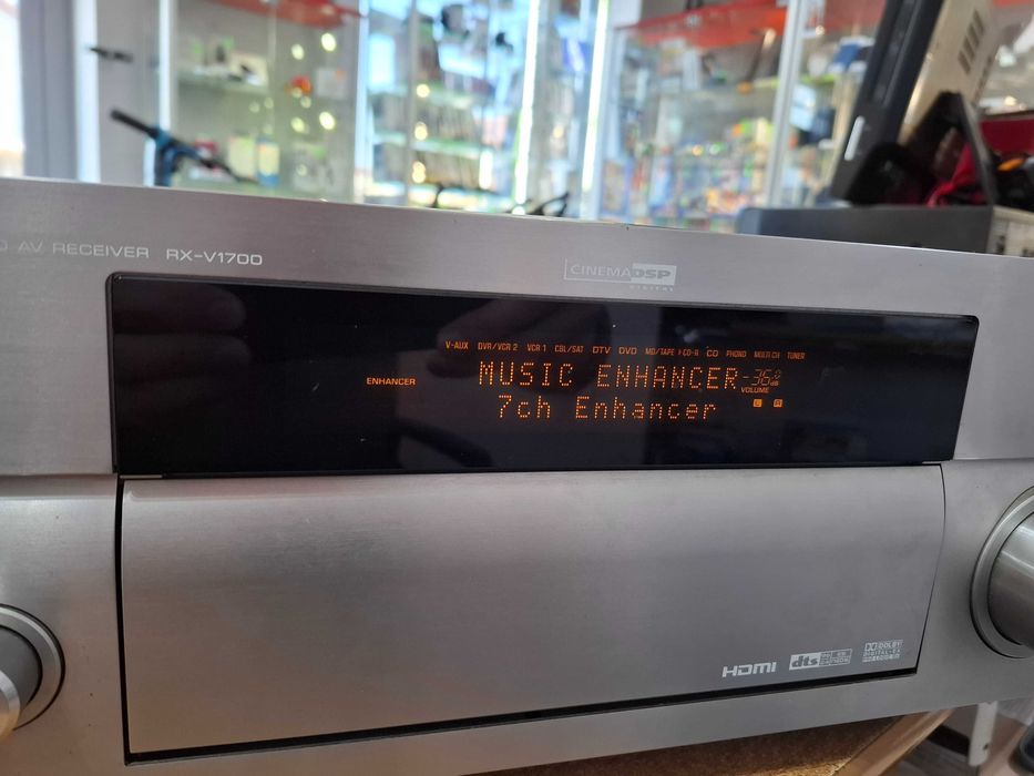 ZADBANY amplituner Yamaha RX-V1700 HDMI kino domowe wzmacniacz
