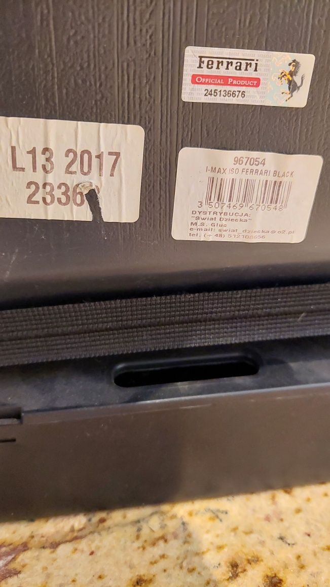 Fotelik Ferrari 15-36 kg