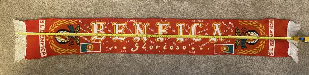 Cachecol Benfica Glorioso vintage