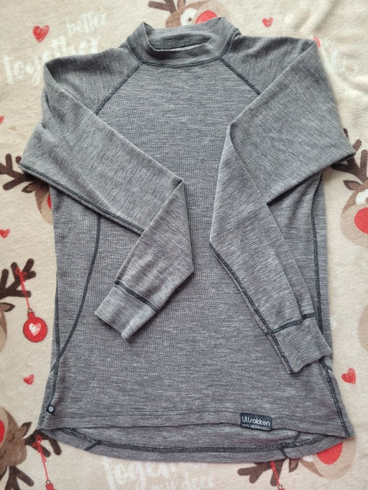Sweter r S XS 158 ULVANG swetr termiczny 100proc wełna termiczna