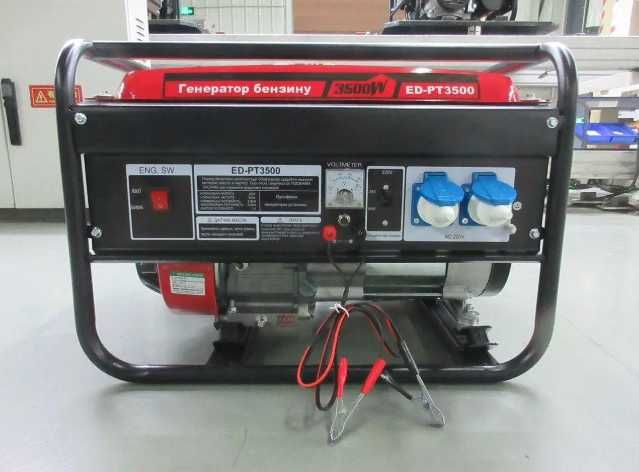 Генератор бензиновий Edon ED-PT 3500 Вт Доставка по Україні