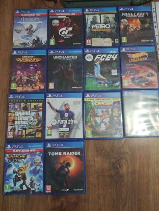 Konsola PS4 sleam z grami