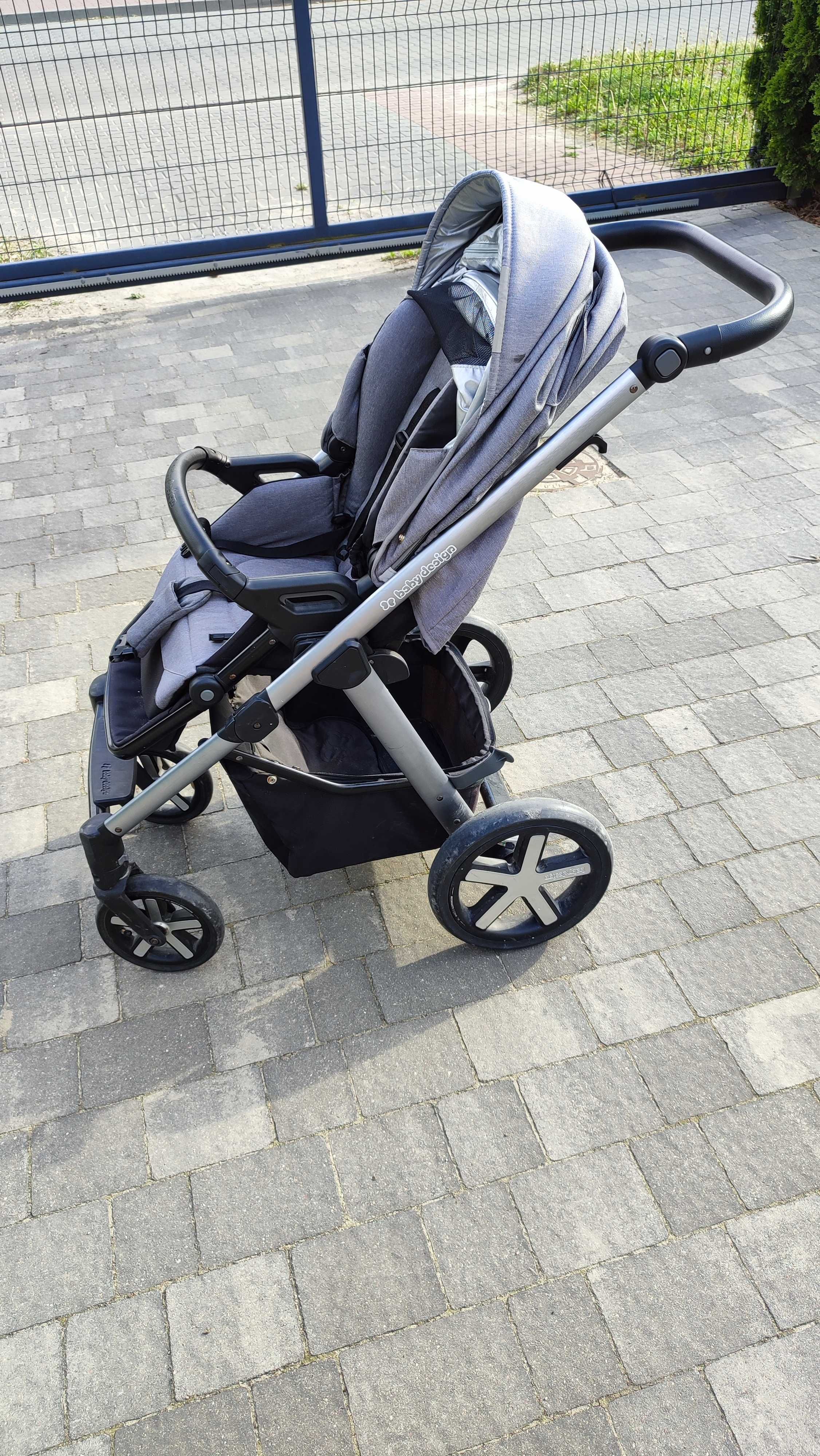 Wózek Baby Design Husky + dodatki