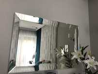 Lustro glamour duże 120 x 80 cm jak eurofirany idealny stan