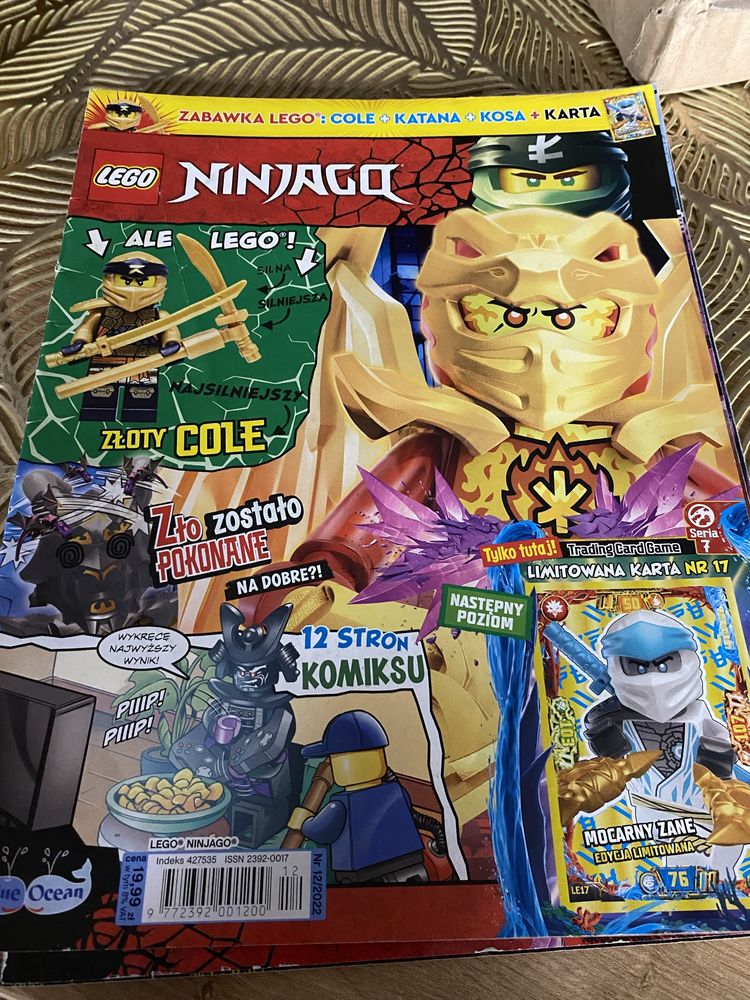 Lego Ninjago gazetki bez ludzików i kart