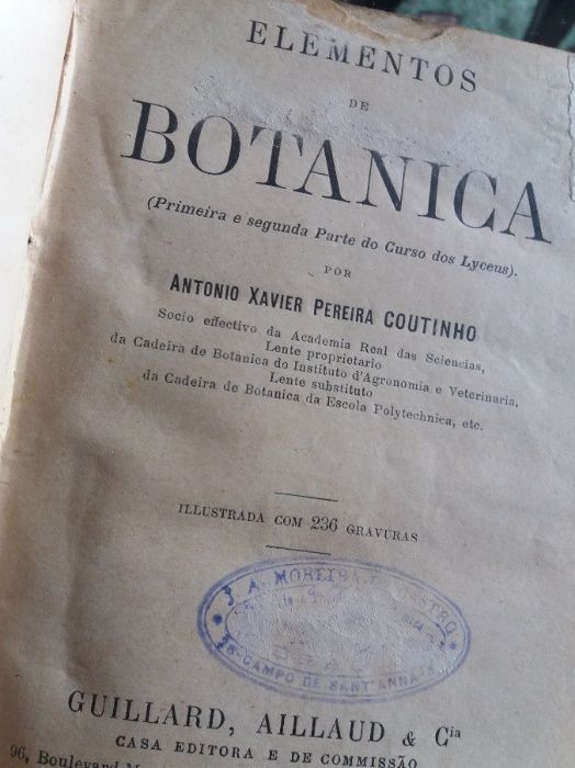 Livros Antigos - 1892 a 1969