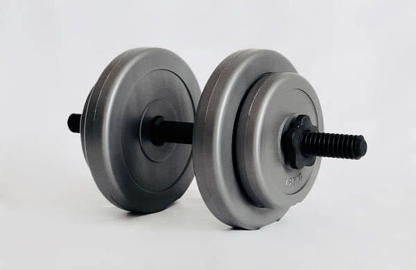 Гантелі 2х8кг GREY