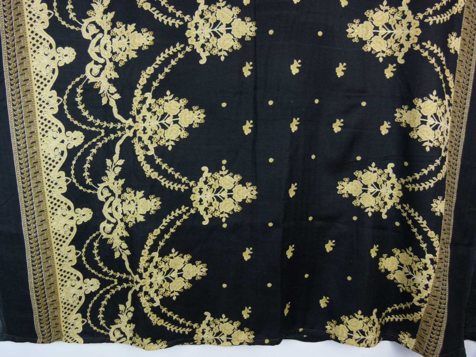 duży hinduski szal dupatta Indie 200 x 105 cm