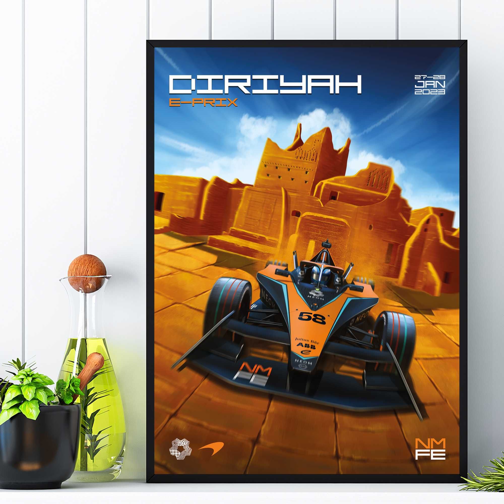 plakat F1, plakat obraz grafika formuła jeden, obraz auto F1 bolid