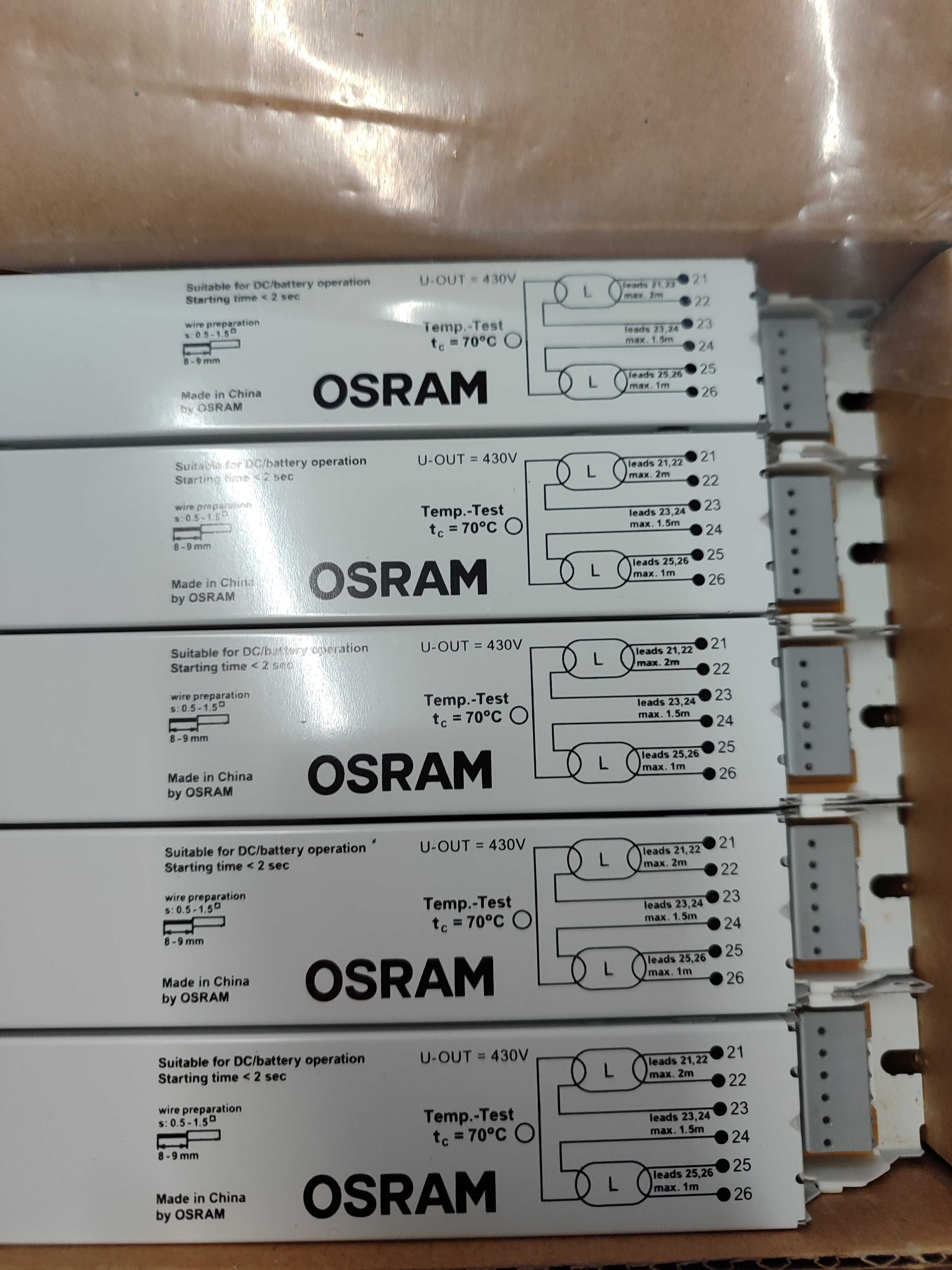 Balastro Osram QuickTronic FIT 8 QT-FIT8 2X58-70