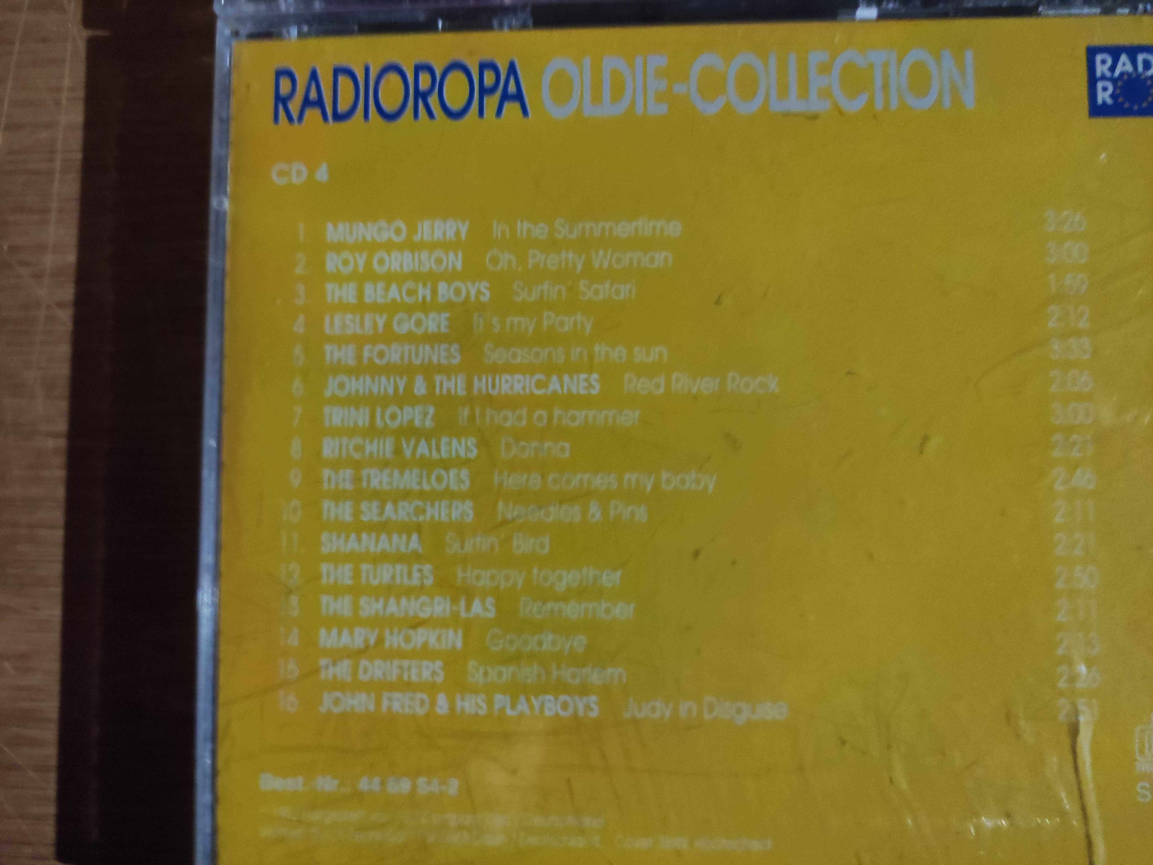Płyty CD-Radioropa Olde Collection 1, 2, 3, 4, 5