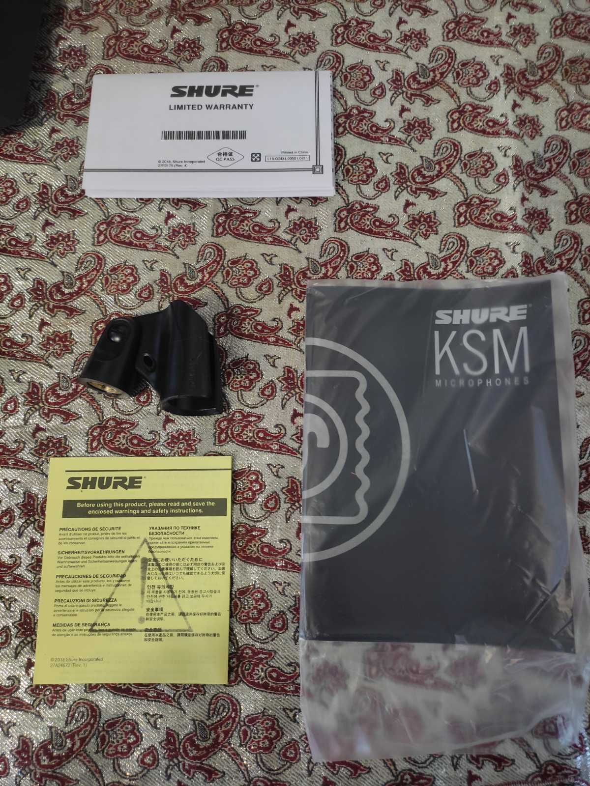Шнуровий мікрофон Shure KSM8 ! Made in China!