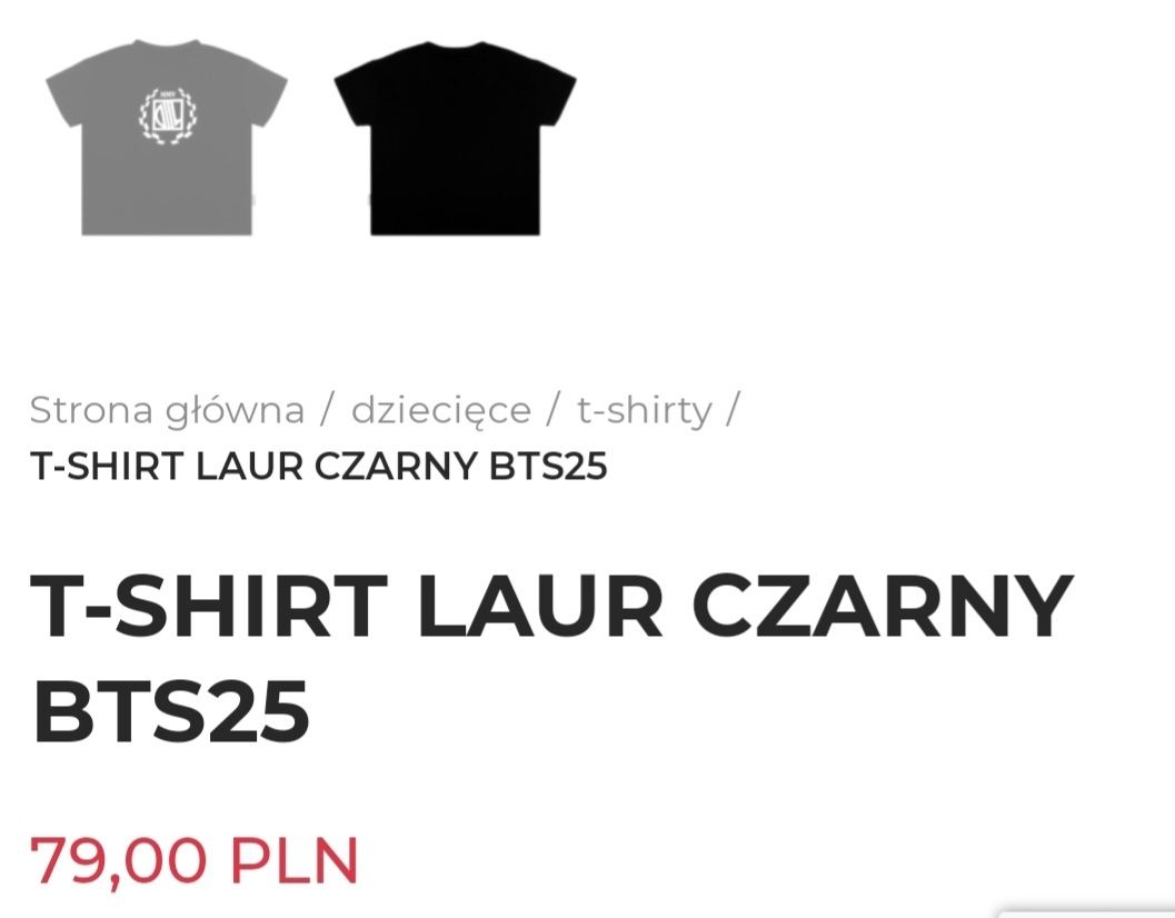 Nowy t-shirt chłopięcy DILL Gang- hemp gru 122cm czarny