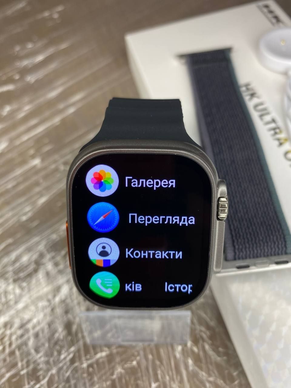 4g Смарт Часы с сим картой Ultra ONE S9 Smart watch Apple