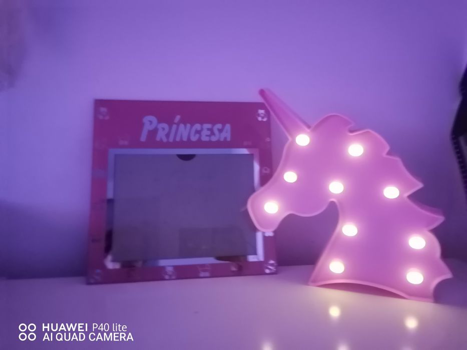 Moldura e unicórnio