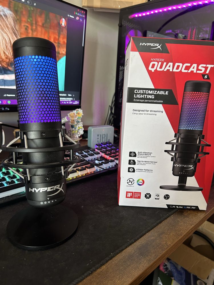 Mikrofon HyperX Quadcast S