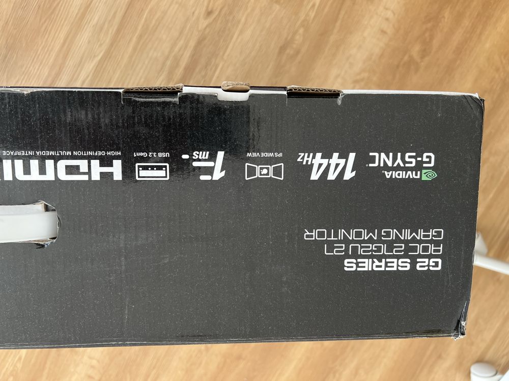 Monitor AOC 27” 144 Mhz