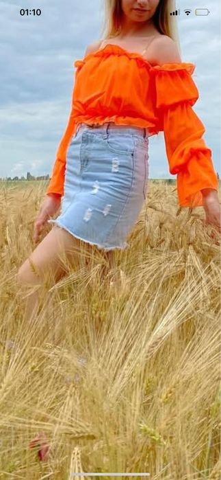 Джинсова спідниця